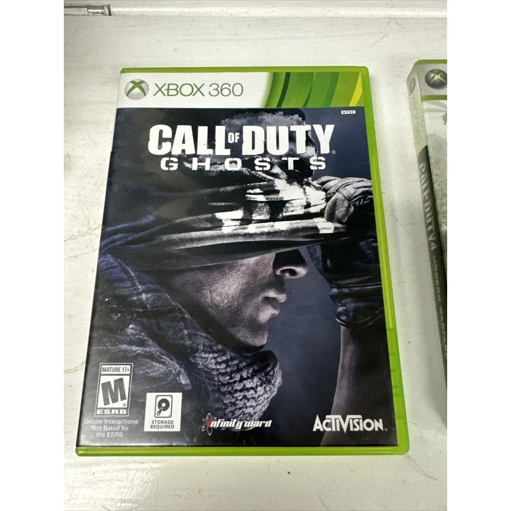 Call of Duty 4: Modern Warfare -- Platinum Hits (Microsoft Xbox 360, 2010) Ghost